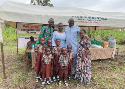 Ground Breaking of Divine Nursery and Primary School, Idogo, Ogun State, Nigeria