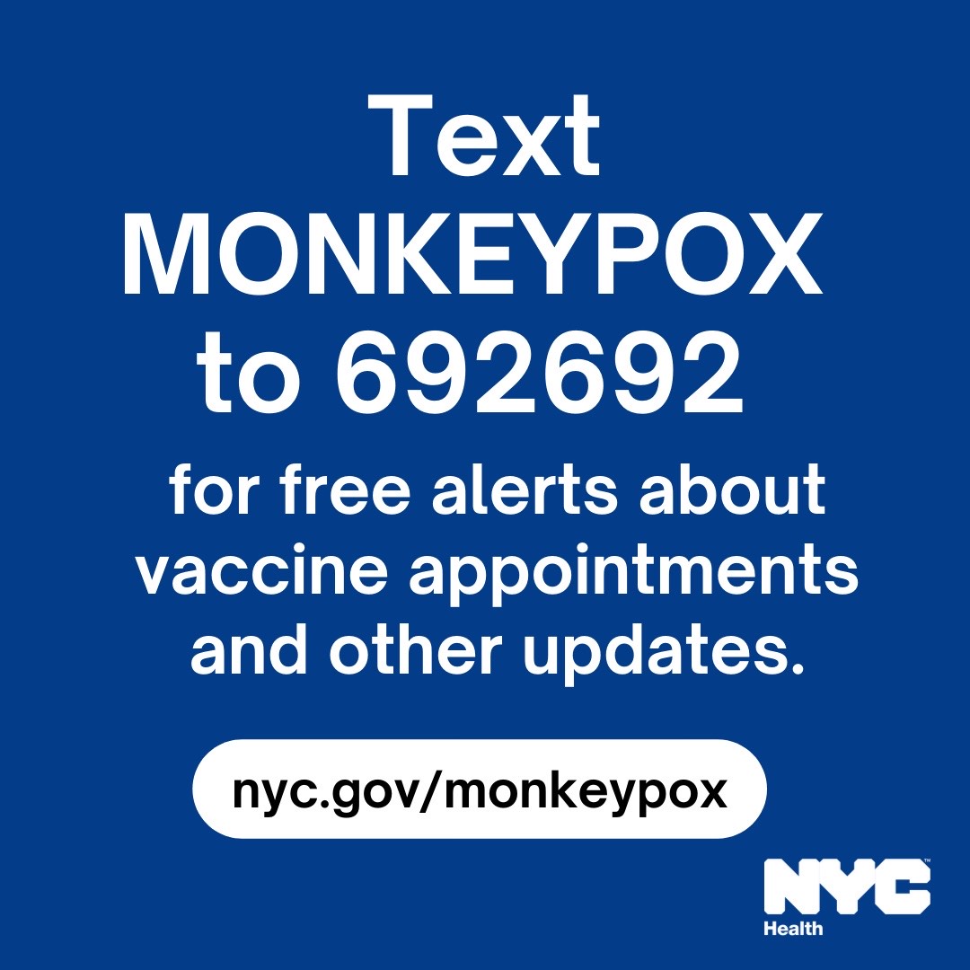 Get FREE MPV (Monkeypox) Text Alerts